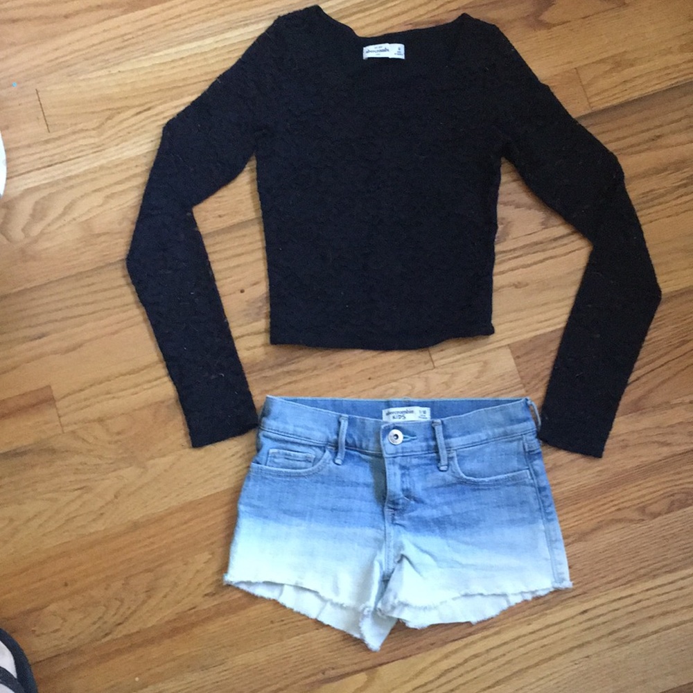 Girls shorts and Top